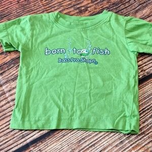Bass PRO SHOPS 6 MONTH GREEN T-SHIRT